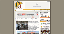 Desktop Screenshot of cadenaavicola.com